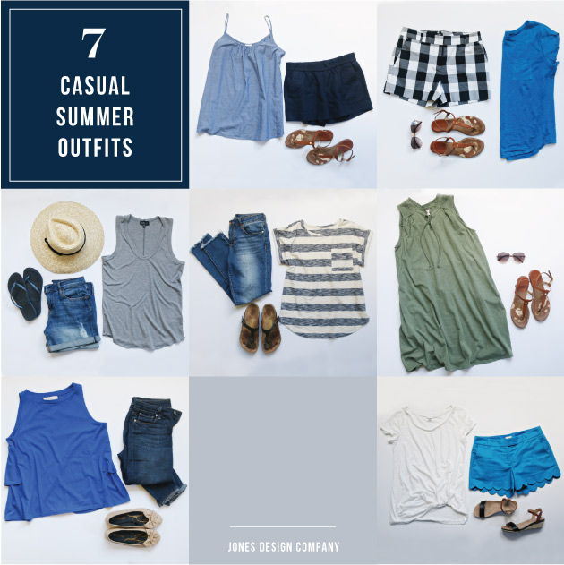 7 summer outfits
